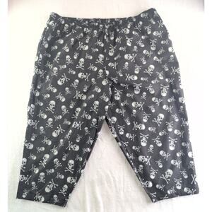 KingSize Skeleton Flannel Halloween Pajama Pants Men's 7XL